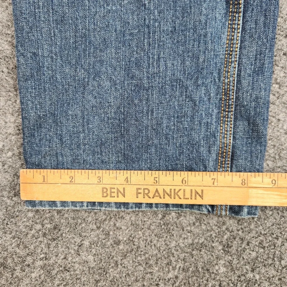 Duluth Trading Co Jeans Mens 36x30 Blue Flex Ballroom Stretch‎ Denim Workwear